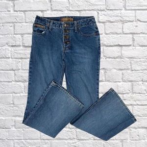 Y2k LEI Flare Denim Jeans